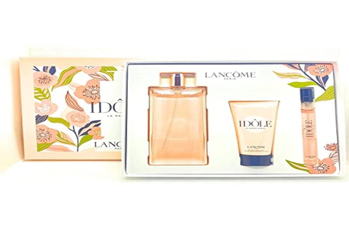 Lancôme Idole Duftset (femme/woman Eau de Parfum, 50 ml+femme/woman Eau de Parfum, 10 ml+Power Cream, 50 ml), 110 ml