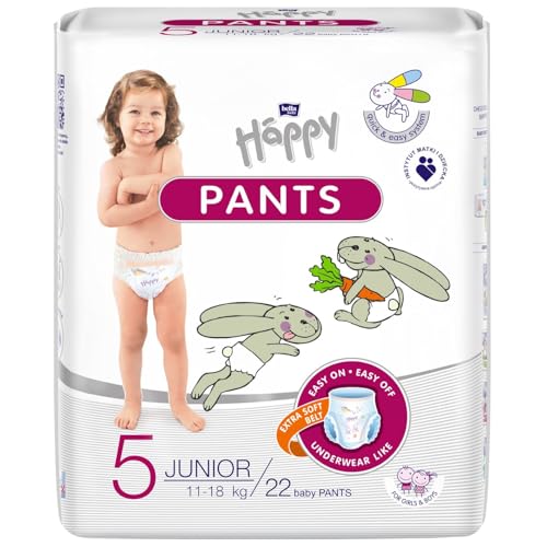 Bella Baby Happy Pants Größe 5 Junior 11-18 Kg im 1er Pack 22 Stück