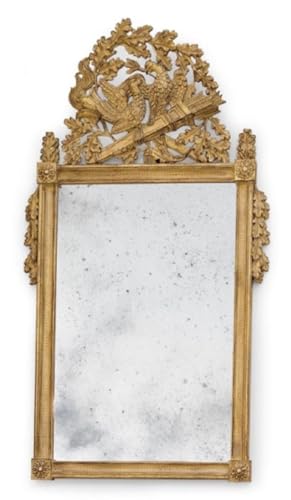 Casa Padrino Luxus Barock Spiegel Antik Gold - Prunkvoller Massivholz Barockstil Wandspiegel mit antikem Spiegelglas - Luxus Möbel im Barockstil - Handgefertigte Barock Möbel - Made in Italy