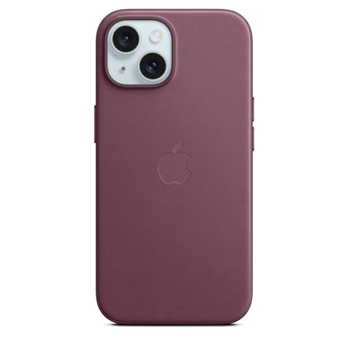 Apple iPhone 15 Feingewebe Case mit MagSafe – Mulberry ​​​​​​​