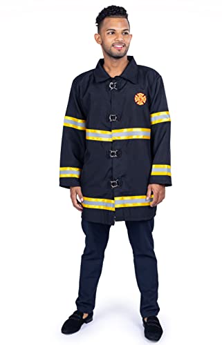 Dress Up America Erwachsene Feuerwehrmann-Jacke