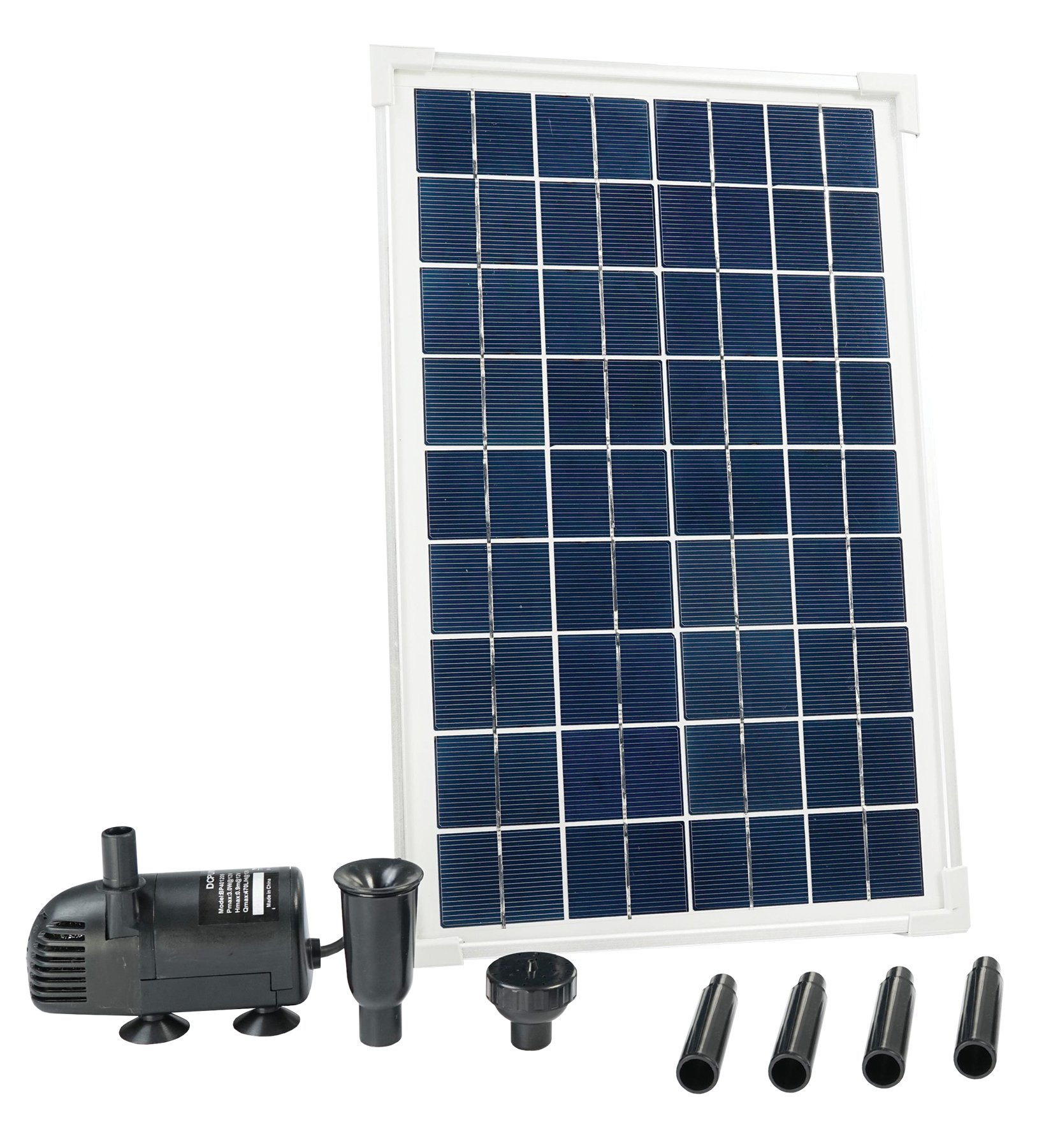 Ubbink Pumpe SolarMax, mit Solarpanel, inklusive, 600 l, 1 x 1 x 1 cm, 1351181, bunt