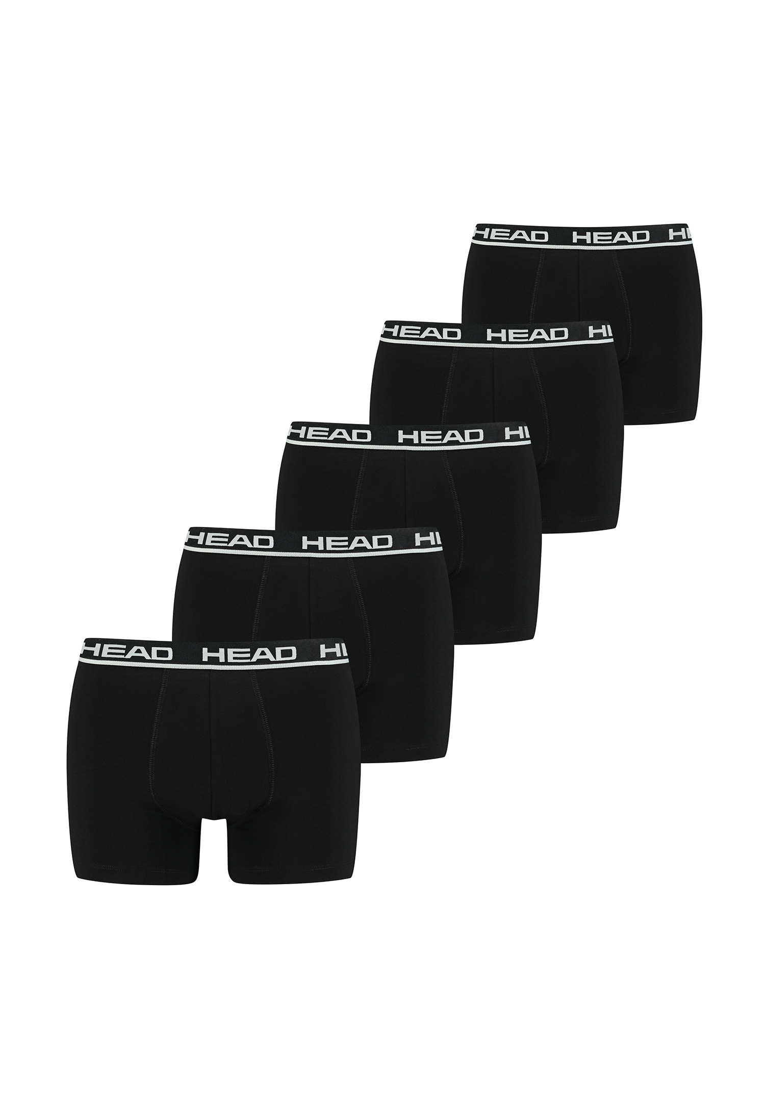 HEAD Herren Men&#039;s Basic Boxers Boxer Shorts 5 er Pack