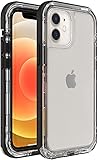 LifeProof für Apple iPhone 12 mini, Schlanke, sturzgeschützte, schmutzabweisende und schneesichere Schutzhülle, Next Serie, Transparent/Schwarz