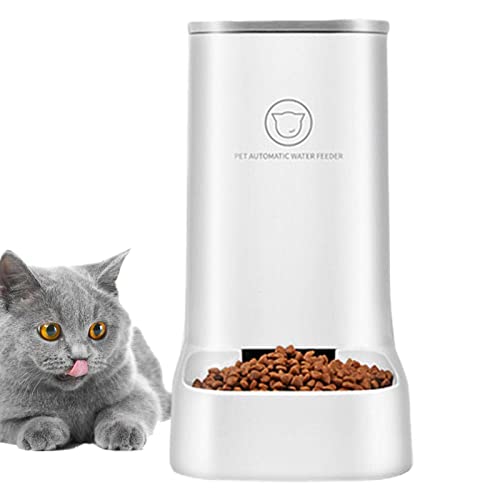 Katzenfutterautomat Automatisch - Undurchsichtiges Schwerkraft-Fütterungssystem Futterspender Wasserspender - Abnehmbare, leicht zu reinigende Katzenfuttertröge für Zuhause, Tierhandlungen, Ngumms
