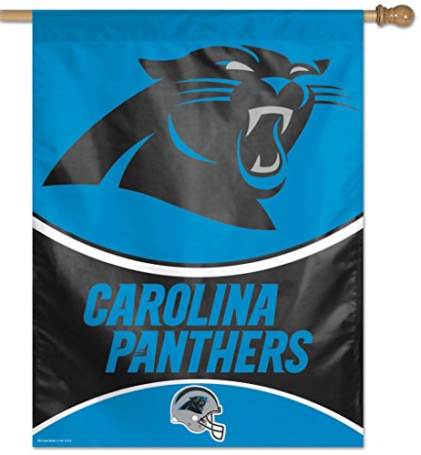 WinCraft NFL Carolina Panthers 69 x 94 cm vertikale Flagge