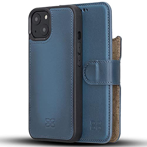Bouletta Schutzhülle für iPhone 13 (6.1) (RFID Blocking) (kompatibel mit Magsafe), Blau