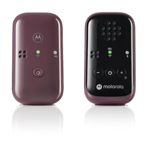 Motorola Audio Babyphone PIP12 – Babyphon DECT-Technologie – Baby Monitor Reichweite bis zu 450 Meter – Baby Phone mit Tonerkennung – Baby Handy Zwei-Wege-Kommunikation – Kunststoff – Lila