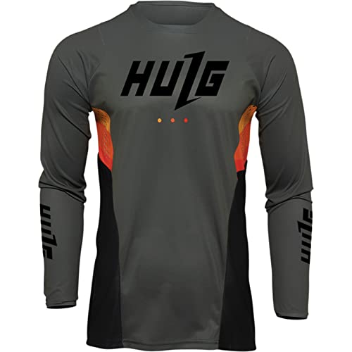 Herren-Radtrikots, T-Shirt,Fahhradtrikot MTB Rennrad Trikot,Motocross-Jersey Langarm | MX Enduro | Atmungsaktiv | (Style-03,4XL)