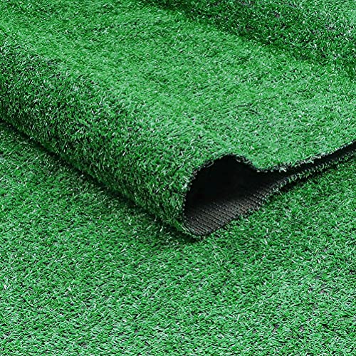 100 x 200 cm Grün Kunstrasen Rasenteppich Fertigrasen Haustier-Teppichmatte Kunststoffrasen Teppich, Flachgewebe Teppich, Plastik, UV-beständig Wasserdurchlässig, für Garten Balkone Terrassen