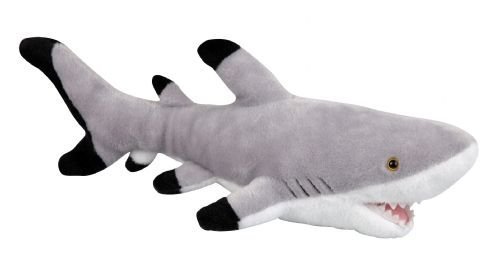 Plush GREAT WHITE SHARK Soft Toy - 42cm by Ravensden