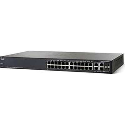 Cisco Systems SG350–28p-k9-na SG350–28P 28-port Gigabit PoE Managed Switch