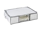 WENKO Vakuum Soft Box M, Polypropylen, 65 x 15 x 50 cm, Weiß