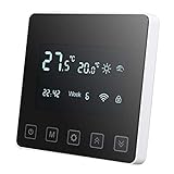 SWAREY WiFi-Thermostat 16A digitaler Thermostat programmierbarer Fußbodenheizungsregler mit großem LCD-Bildschirm, Heizsystem