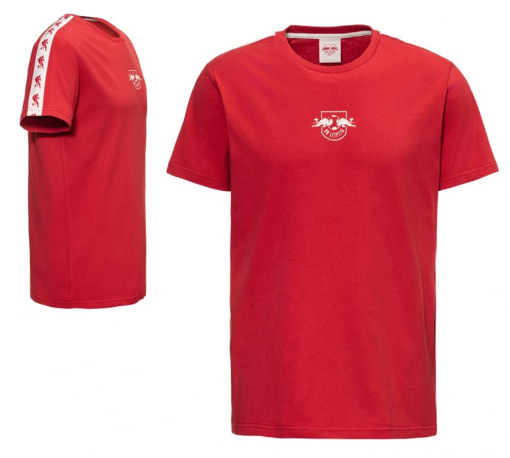 RB Leipzig T-Shirt - Tape - rot Shirt RBL - Diverse Größen Größe L