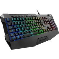 Sharkoon SKILLER SGK4 Gaming-Tastatur, schwarz, italienisches Layout