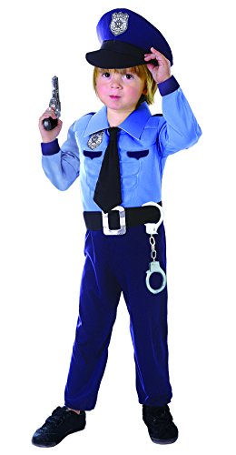 Ciao 14799.3-4 - Kostüm Baby Polizist 3-4 Jahre, S 4-6 anni