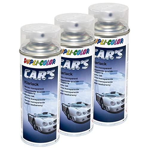 Klarlack Lack Spray Car's Dupli Color 385858 glänzend 3 X 400 ml