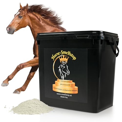 Horse-smellstop - smellstop für Pferde beugt Pilz- und Bakterienerkrankungen im Hufbereich vor - Hygiene für Pferdeboxen - Pferdestall