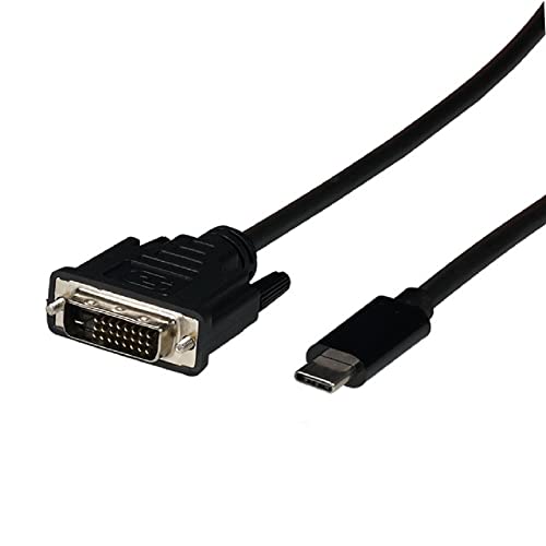 USB 3.2 DVI-D Adapterkabel, Typ-C Stecker - DVI-D Stecker, 1080p, 2m (EBUSBC-DVIK.2)