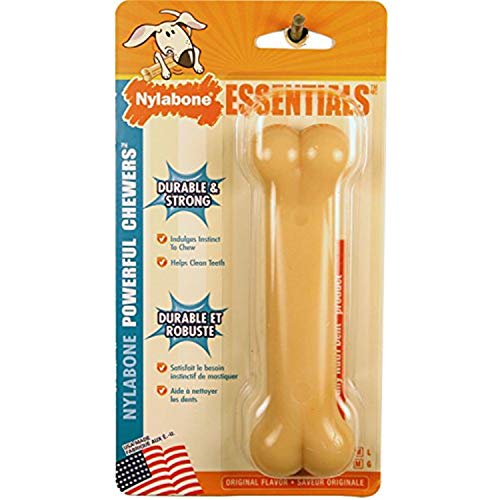 Nylabone Corp – Knochen – Langlebig und Robustes Chew- Original Mittel – nw103 W