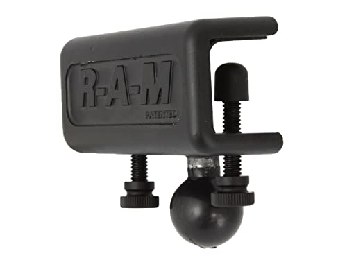 Ram Mounts RAM 1Inch X 1Inch U-Channel CLAMP W/ 1Inch Ball, RAM-B-259U (CLAMP W/ 1Inch Ball)