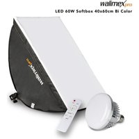Walimex pro LED - 60 W - 1 Glühbirne(n) - LED - 50000 h - Kaltweiße - Warmweiß - 60 W (23104)