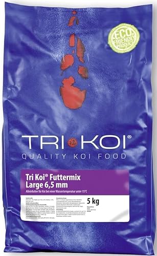 Tri Koi® Futter Mix Large (6,5mm) unter 15°C, 25 kg