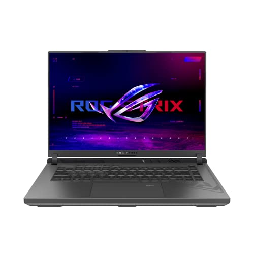 ASUS ROG Strix G16 Gaming Laptop | 16" FHD+ 240Hz/3ms entspiegeltes IPS Display | Intel Core i9-13980HX | 16 GB RAM | 1 TB SSD | NVIDIA RTX 4080 | Windows 11 | QWERTZ Tastatur | Eclipse Gray