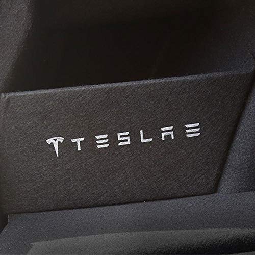Volwco Kofferraum-Aufbewahrung Blende für Tesla Model 3/s/x, Kofferraum-Organizer, Kofferraum-Trennwand, Zubehör zur Änderung der Kofferraum-Blende