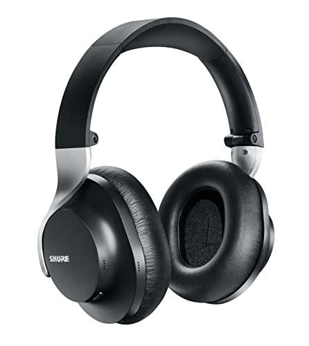 Shure AONIC 40 Bluetooth Kopfhörer mit Noise canelling und Mikrofon, Sound in Studioqualität, 25 Stunden Akkulaufzeit, Fingertip-Controls – Kompatibel mit iPhone & Android – Schwarz