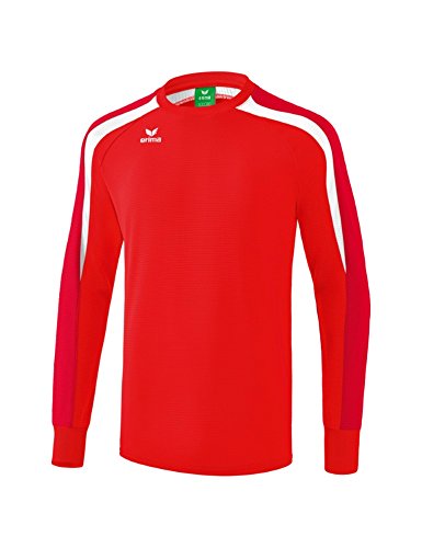 ERIMA Jungen Sweatshirt Sweatshirt, rot/dunkelrot/weiß, XXL, 1071861