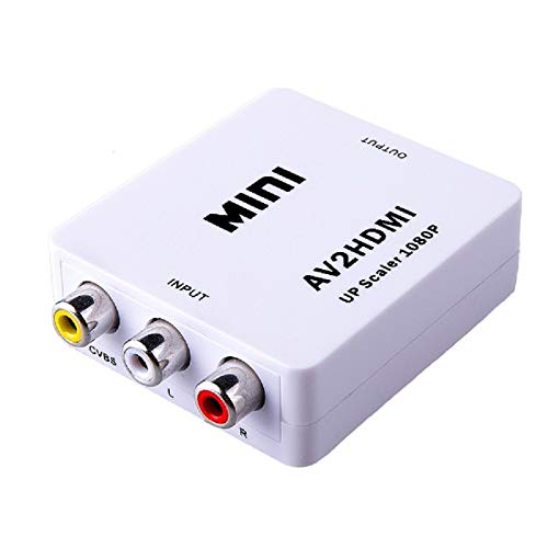 Mini-Video-Konverter Cvbs auf HDMI, Scaler 720 - 1080p