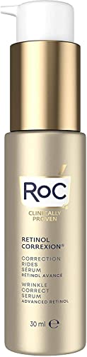 RoC - Retinol Correxion Anti-Falten-Serum - Anti-Falten und Alterung - Feuchtigkeitsspendende Gesichtsserum - RoC pure Retinol - 30 ml