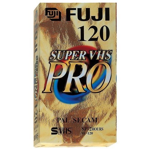 Fuji S-VHS SE 120 Video-Kassette