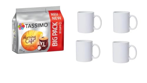 Tassimo Morning Café XL, 21 Kaffeekapseln im Big Pack für 21 Getränke
