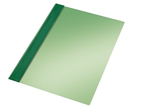 Esselte Fastener Aktenordner, PVC, Folio-Format, Grün, 50 Stück