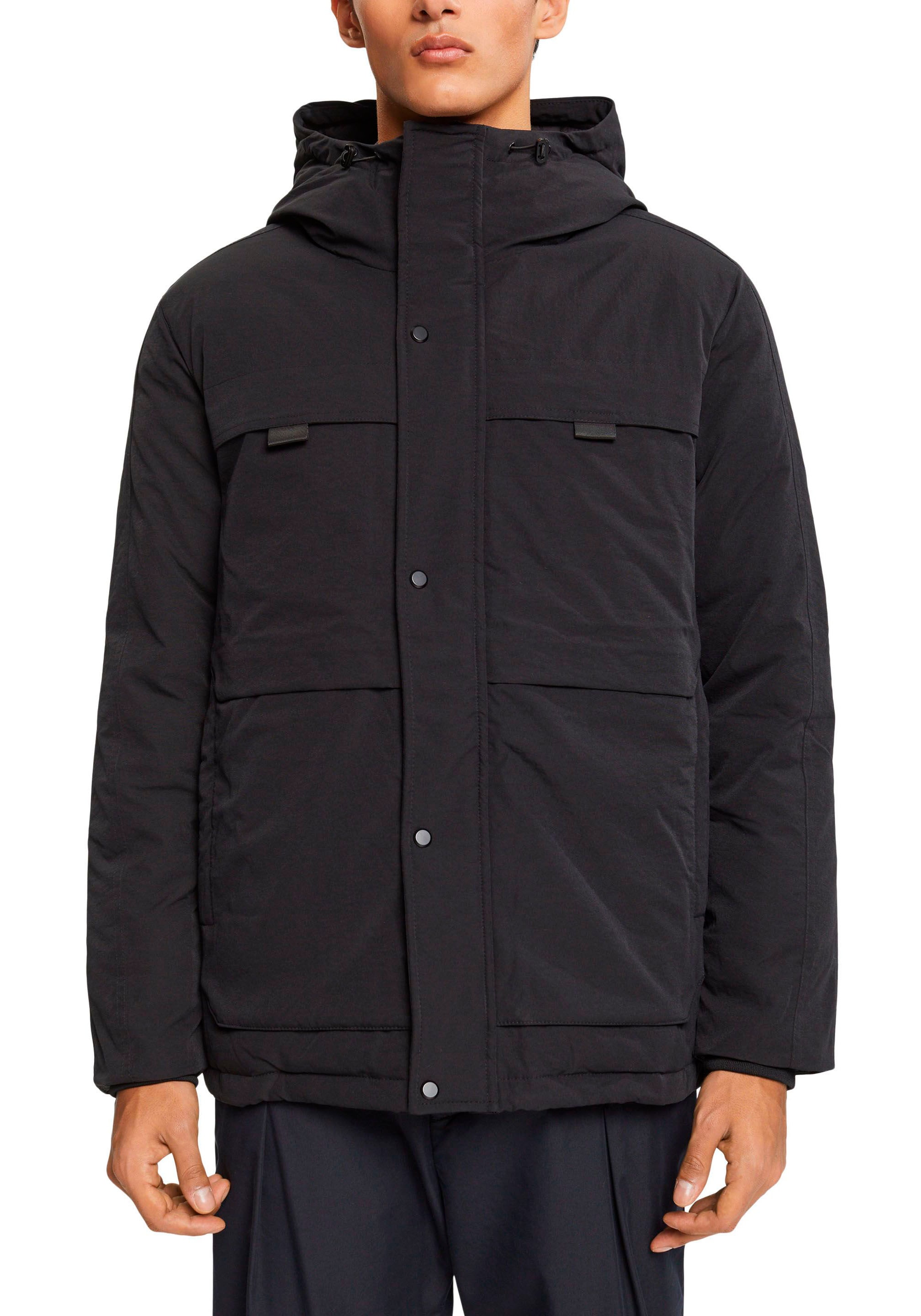 edc by Esprit Outdoorjacke, mit Kapuze