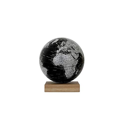 emform Platon Globus magnetisch mit Eichenholz-Sockel Weiß