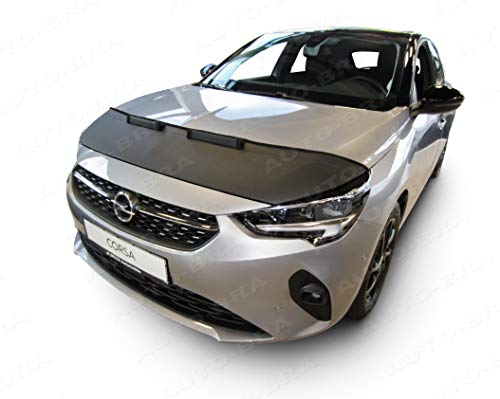 Auto-Bra AB3-00463 kompatibel mit Opel Corsa F Bj. ab 2019 Haubenbra Steinschlagschutz Tuning Bonnet Bra