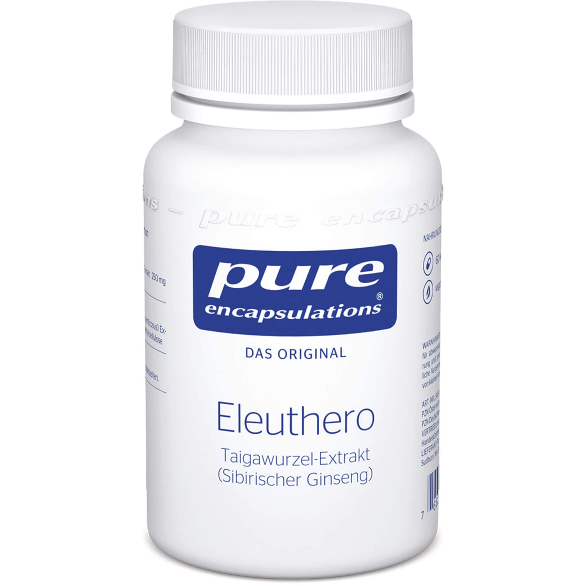 Pure Encapsulations Eleuthero 60 Kapseln