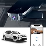 Autokamera für Toyota RAV4 2019-2021 (5th Gen),FITCAMX 4K Original Car Zubehör,UHD Video Dashcam, Nachtsicht,G-Sensor Loop-Aufnahme mit 64GB Speicherkarte