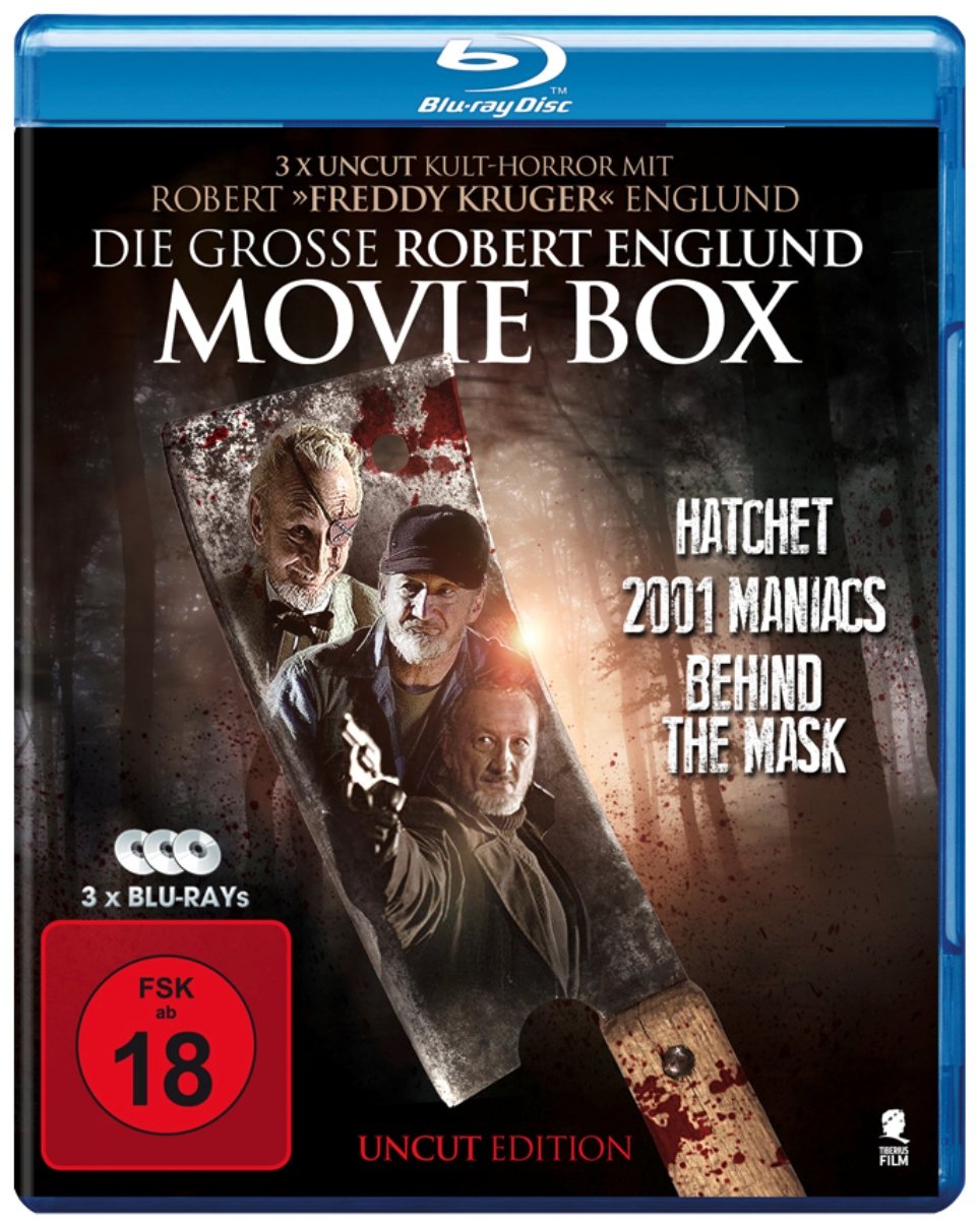 Die Große Robert Englund Movie Box (3 Disc-Set) [Blu-ray]
