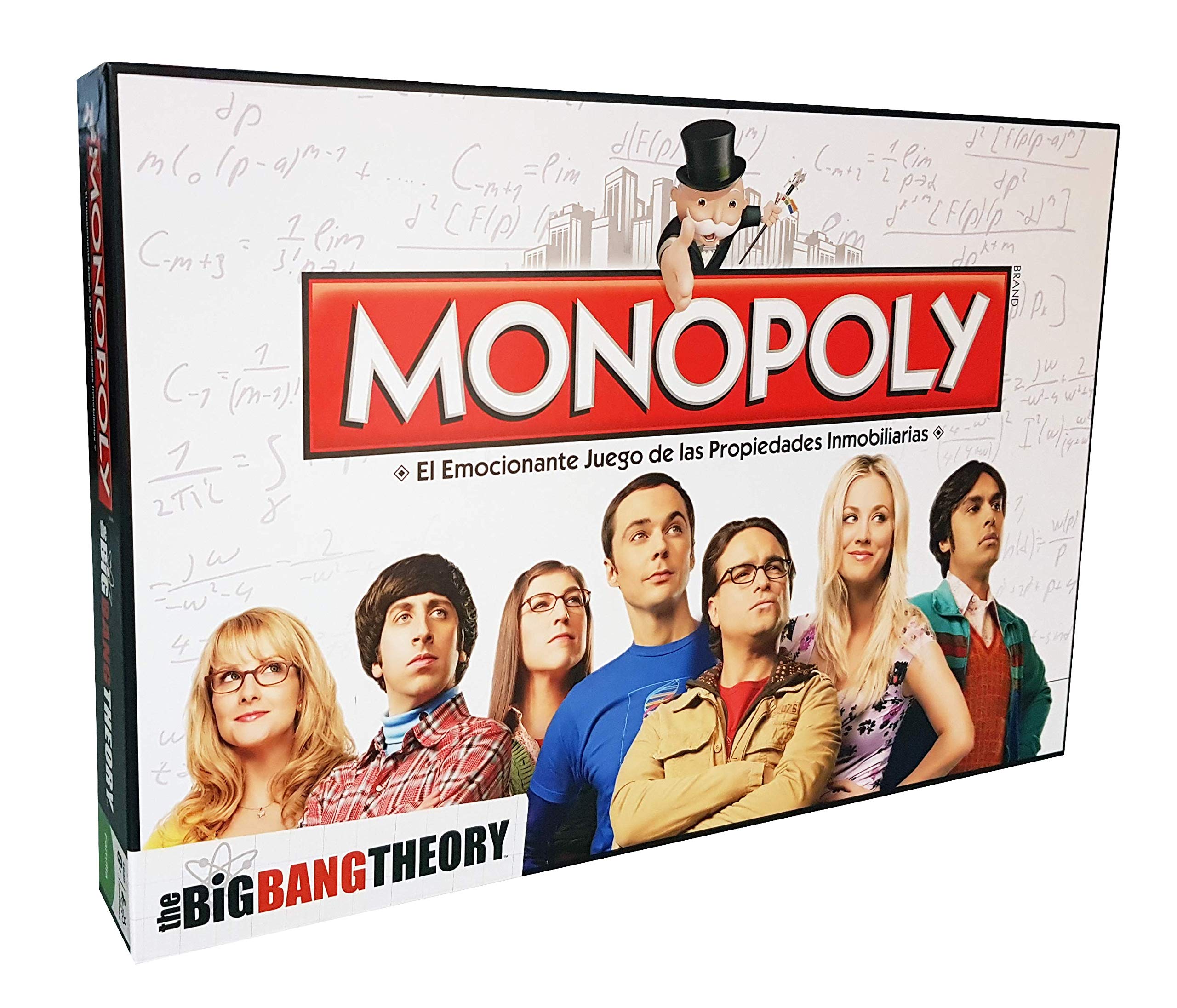 Eleven Force Monopoly The Big Bang Theory (spanische Ausgabe), Mehrfarbig