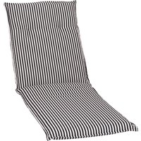 Beo Gartenmöbel Auflage Streifen schwarz Weiss für Niedriglehner BE807 Tupelo
