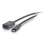 C2G 3ft USB-C/Thunderbolt 3 zu USB-C 3. 1 (Gen 1) USB-C oder Thunderbolt 3 Stecker zu Buchse Verlängerungskabel (10Gbps), 0.9M