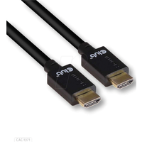 club3D HDMI Anschlusskabel [1x HDMI-Stecker - 1x HDMI-Stecker] 1 m Schwarz