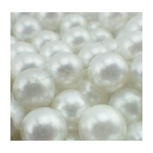1000 x 10mm Perlen Dekoperlen Kunstperlen Dekoratiosnperlen Kunststoffperlen (10mm)