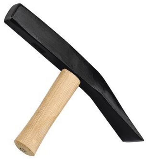 Idealspaten - Pflasterhammer 2,5 kg reihn. Form Eschenstiel