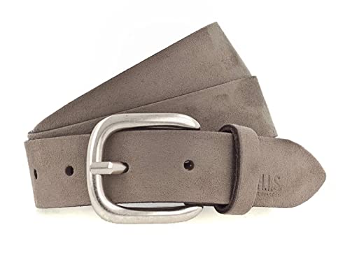 H.I.S 30mm Leather Belt W80 Taupe